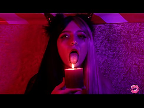 ❤️ Blowjob ya Shauku kutoka kwa Sexy Succubus yenye Utimilifu wa Kinywa Fucking